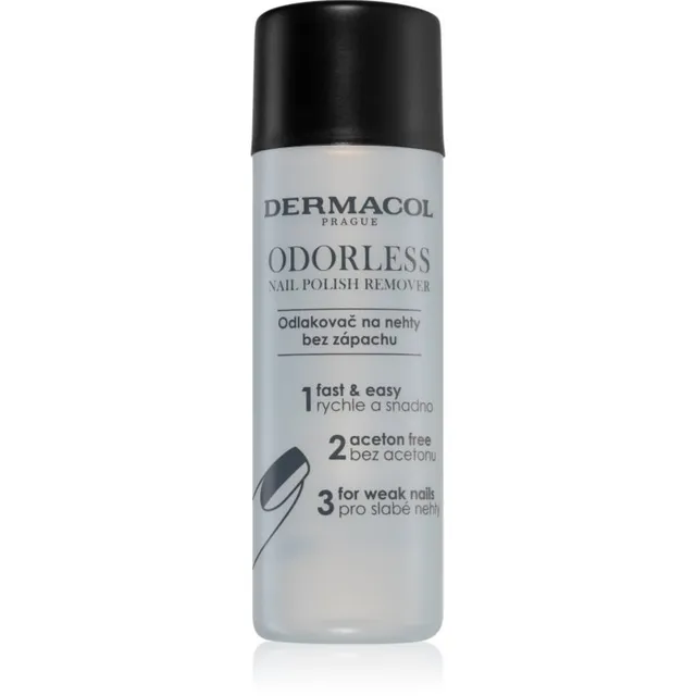 Dermacol Nail Care Odorless Värvitu küünelakieemaldaja 120 ml
