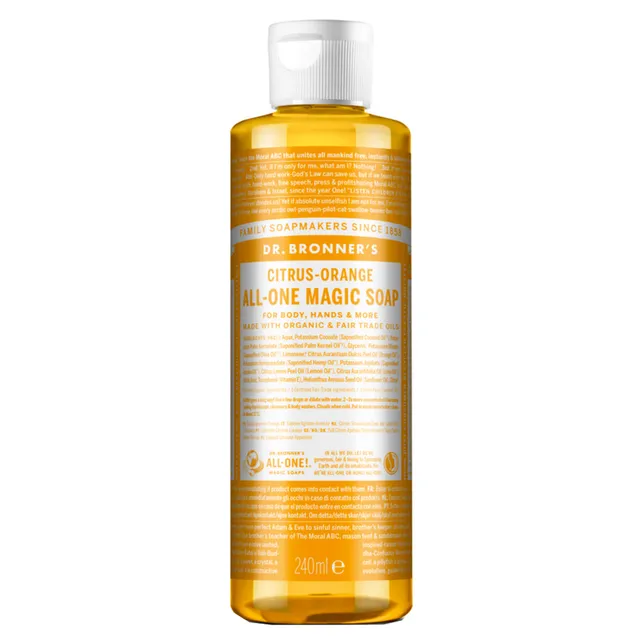 DR. BRONNERS Citrus Orange Pure Castile Soap 240ml