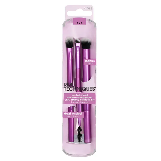 REAL TECHNIQUES Eye Shade Brush + Blend Brush
