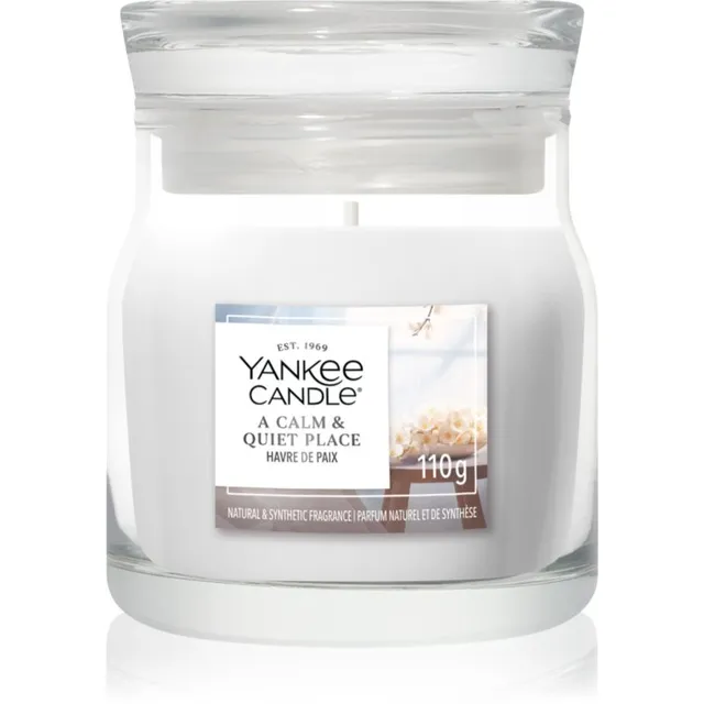 Yankee Candle A Calm & Quiet Place lõhnaküünal Signature 110 g