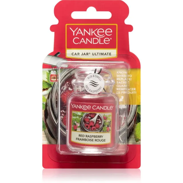 Yankee Candle Red Raspberry autoõhu värskendaja rippuv 1 tk