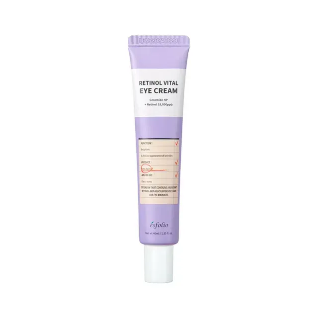 Silmaümbruskreem Retinol Vital, ESFOLIO, 40ml