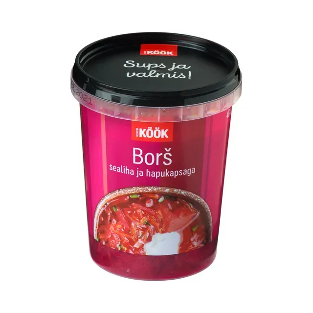Borš sealiha ja hapukapsaga, SELVERI KÖÖK, 400g