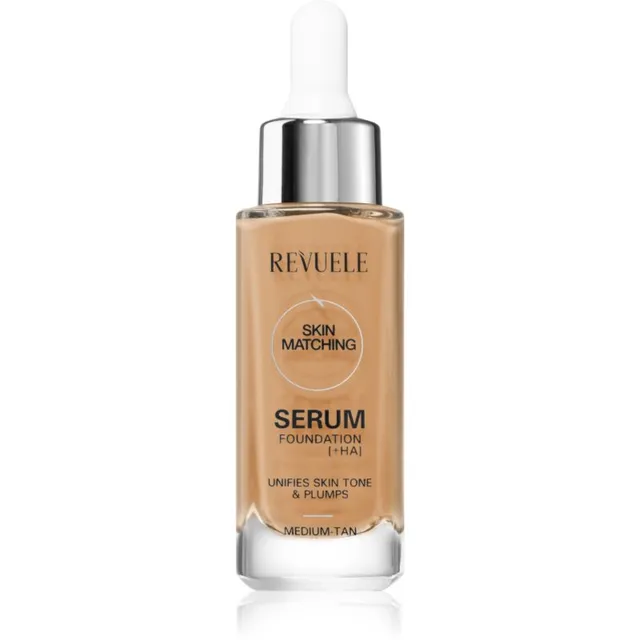 Revuele Serum Foundation [+HA] Niisutav jumestuskreem ühtlase nahatooni jaoks varjund Medium-Tan 30 ml
