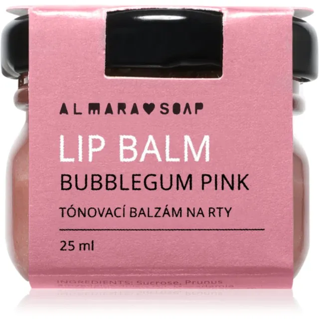 Almara Soap Balm Huulepalsam Bubblegum Pink 25 ml
