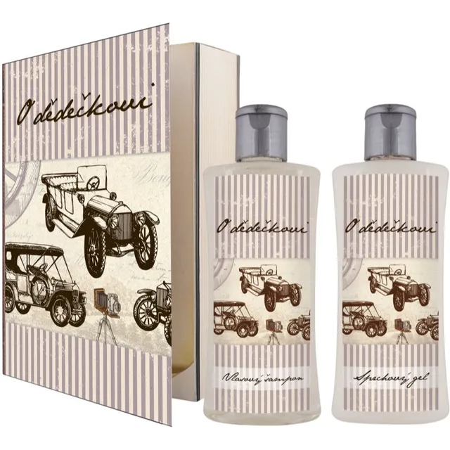 Bohemia Gifts Book About Grandpa Kinkekomplekt meestele