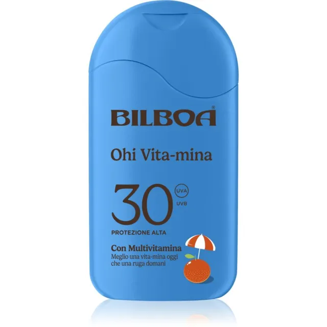 Bilboa Ohi Vitamina Latte Päevituspiim vitamiinidega SPF 30 200 ml