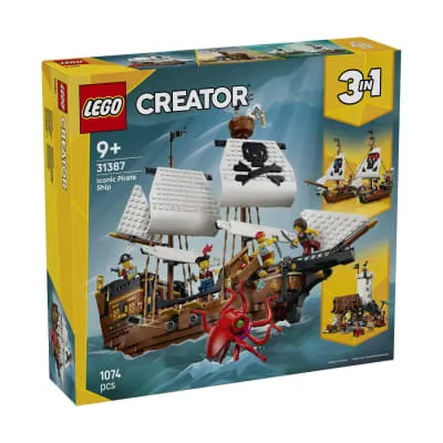 Konst. Lego Ikooniline Piraadilaev 31387