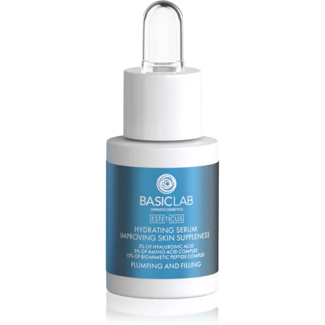 BasicLab Dermocosmetics Esteticus Niisutav seerum pinguldava toimega 3% Hyaluronic Acid 15 ml