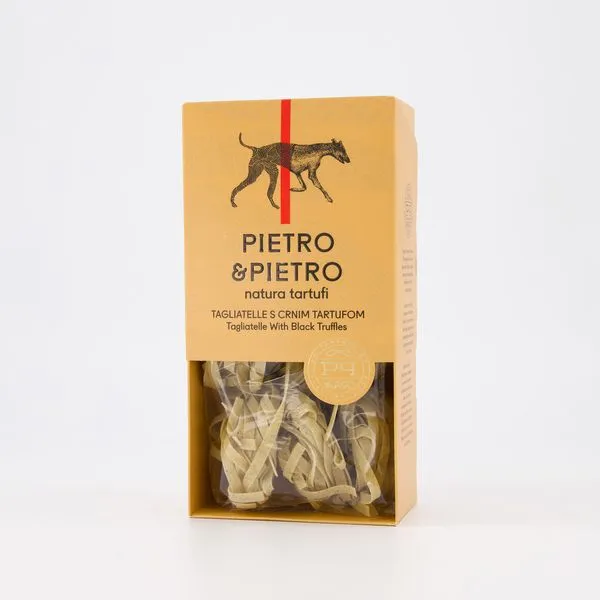 Tagliatelled mustade trühvlitega 250g