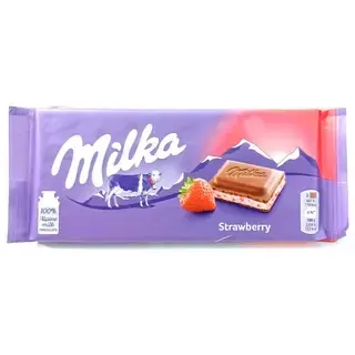 Milka piimašokolaad Strawberry 100 g