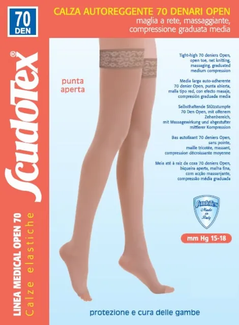 SCUDOTEX SUKAD AVATUD VARBAOSA 70DEN T4 NATURE