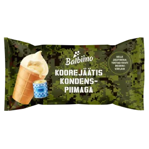 Balbiino Reservvälase Koorejäätis Kondentspiimaga 125ml