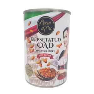 Opera d'oro küpsetatud uba tomatikastmes 400g