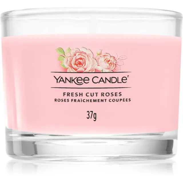 Yankee Candle Fresh Cut Roses votiivküünal signatuur 37 g