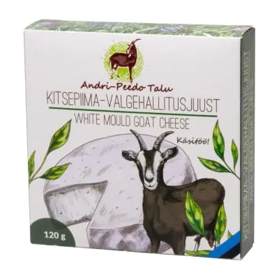 Andri-Peedo Valgehallitusjuust kitsepiimast, 120 g