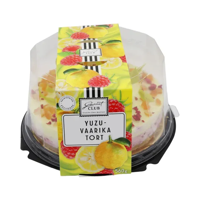 Tort Yuzu - vaarika, GOURMET CLUB, 560 g