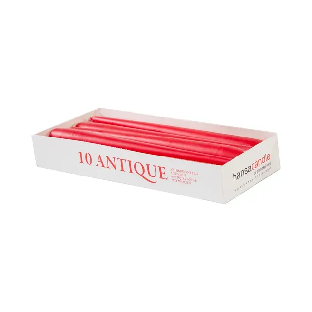 Antiikküünal 7,5h 24,5cm, HANSA CANDLE, 10 tk