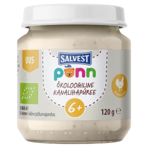 Kanalihapüree 6+, mahe, PÕNN, 120g