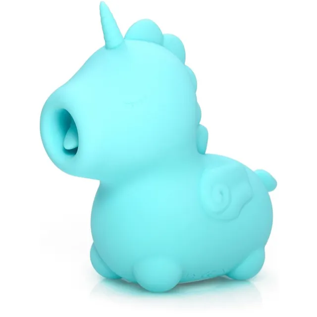 Unihorn Mount'n Peak Kliitori stimulaator Blue 8.9 cm