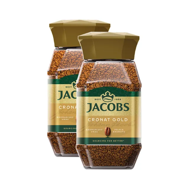 HULGI Lahustuv kohv Cronat Gold 2tk, JACOBS, 2 x 200 g