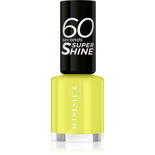 Rimmel 60 Seconds Super Shine Küünelakk varjund 155 Beach Breeze Please 8 ml