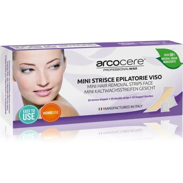Arcocere Professional Wax Vagaribad karvade eemaldamiseks näole naistele 10 tk