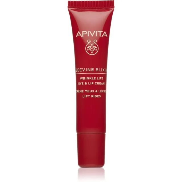 Apivita Beevine Elixir Eye & Lip cream Intensiivne tõstev ja pinguldav silmakreem kortsude- ja tumedate rõngaste vastu 15 ml