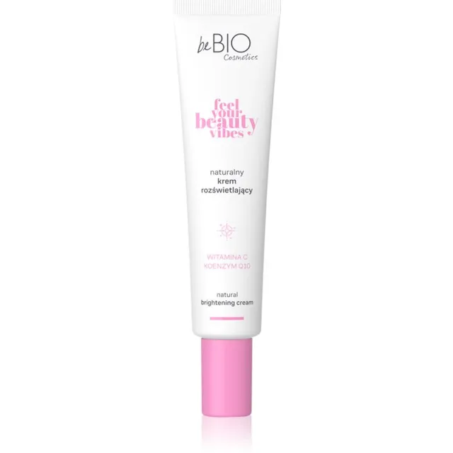 beBIO Feel Your Beauty Vibes Kirgastav kreem näole 40 ml