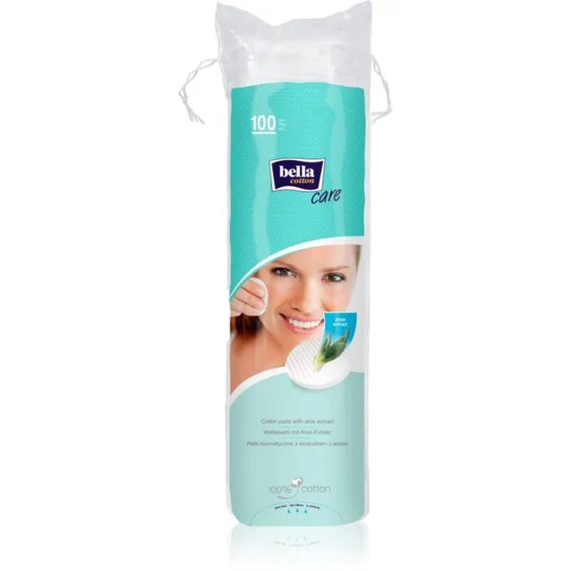 BELLA Cotton Care Meigieemalduspadjad aloe veraga 100 tk