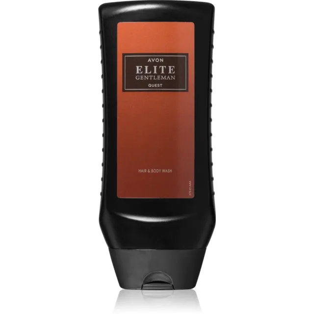 Avon Elite Gentleman Quest Dušigeel ja šampoon kaks-ühes meestele 250 ml