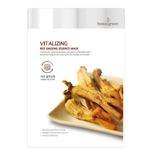 BEAUUGREEN Red Ginseng Essence Mask 23g