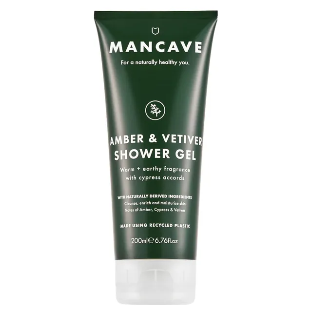 MANCAVE Amber & Vetiver Shower Gel 200ml