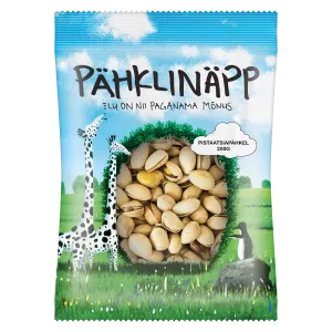 Pistaatsiapähkel soolata, PÄHKLINÄPP, 200g