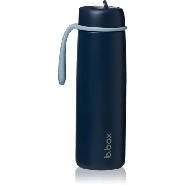 b.box Stainless Steel Thermos Bottle termos kõrrega Midnight 1 tk