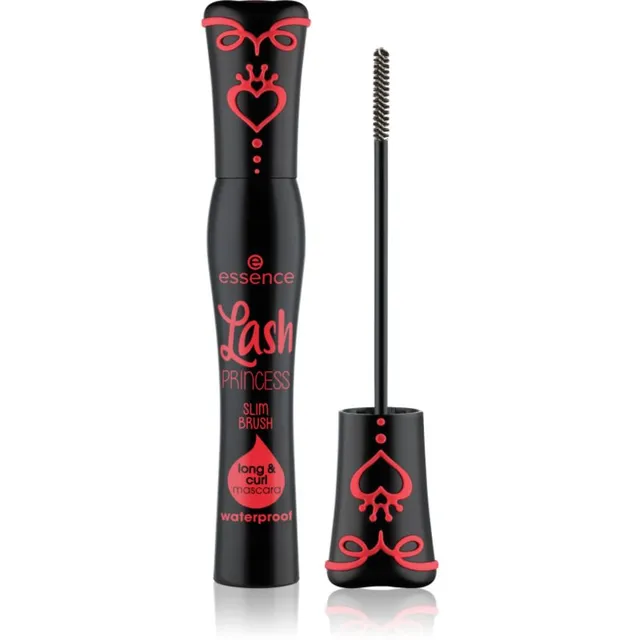 essence Lash PRINCESS Slim Brush Veekindel ripsmeid pikendav ripsmetušš 12 ml