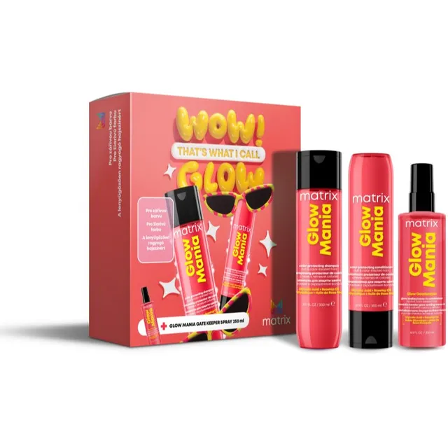 Matrix Glow Mania Kinkekomplekt värvitud juustele
