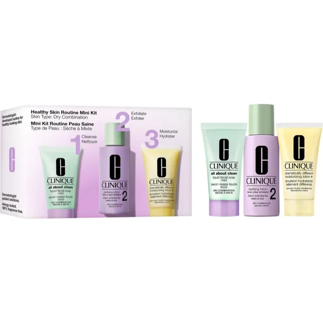 Clinique Mini Kit Healthy Skin Routine Skin Type 2 Kinkekomplekt naistele
