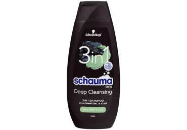 Šampoon SCHAUMA Süsi&Savi meeste 400ml