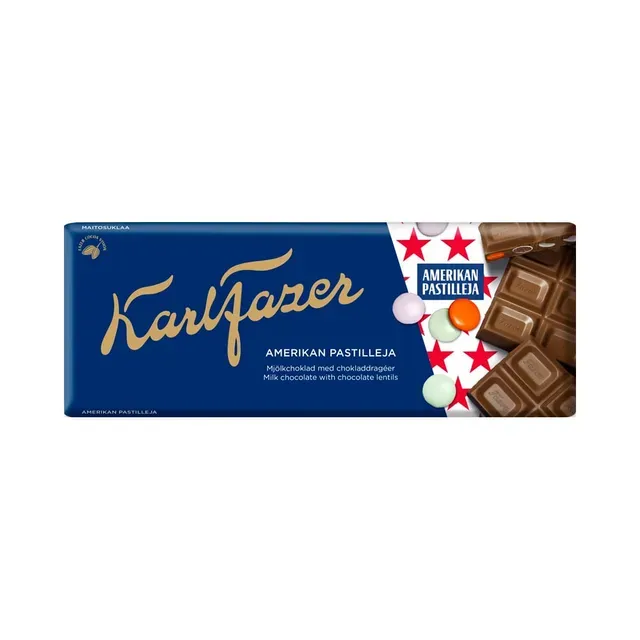 Piimašokolaad šokolaadidražeedega, KARL FAZER, 180 g