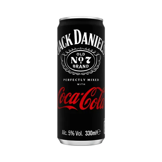 Kokteilijook Jack Daniels & Coca-Cola, JACK DANIEL'S, 330 ml