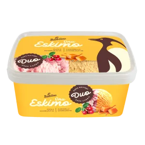 Pohla- ja karamelli-koorejäätis, ONU ESKIMO, 680 g