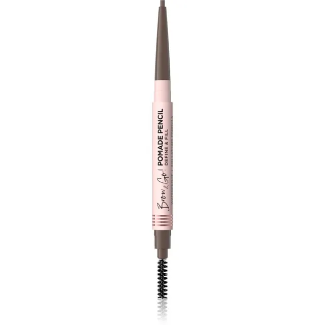 Eveline Cosmetics Brow & Go! Veekindel kulmupliiats kaks-ühes pintsliga varjund Taupe 4 g