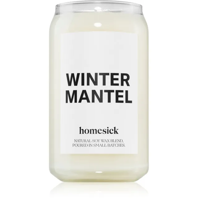 homesick Winter Mantel lõhnaküünal 390 g