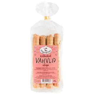 Pagaripreili Krõbedad Vahvlid Võiga 125 G
