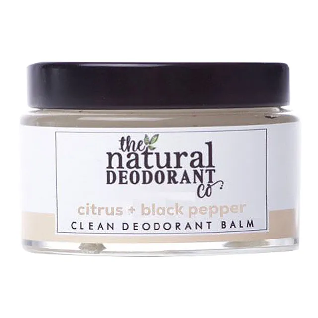 Clean' deodorant-palsam must pipar + tsitrus  55g