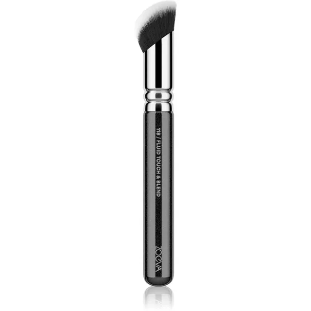 ZOEVA 118 Fluid Touch & Blend Jumestus- ja peitekreemi pintsel 1 tk