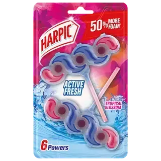 Harpic WC seep Tropical Blossom Duo
