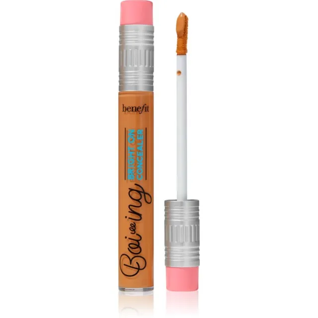 Benefit Boi-ing Bright On Concealer Valgustpeegeldav peitekreem tumedate rõngaste raviks varjund Walnut (Deep Tan-Peach) 5 ml