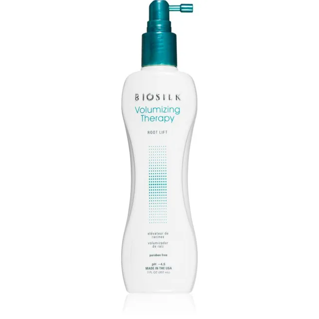Biosilk Volumizing Therapy Root Lift Emulsioon kohevuse andmiseks juuksejuurtest alates parabeenivaba 207 ml